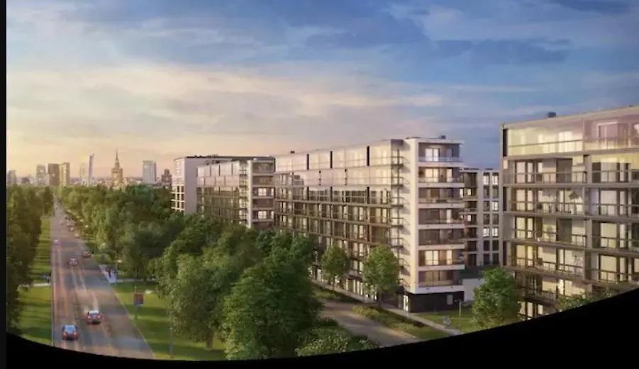 Uroczy Apartament 2 Osobne Pokoje Marina Royal Palace Warsaw 0*,